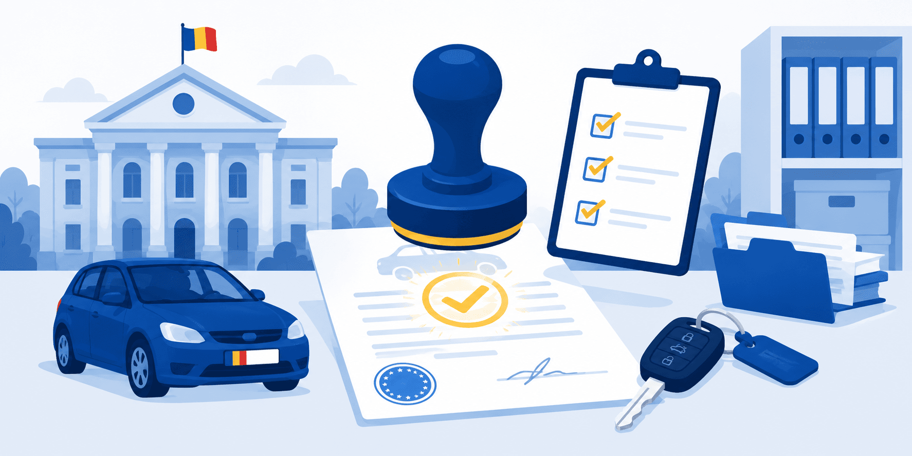Viza REMTII pe contractul de vânzare-cumpărare auto